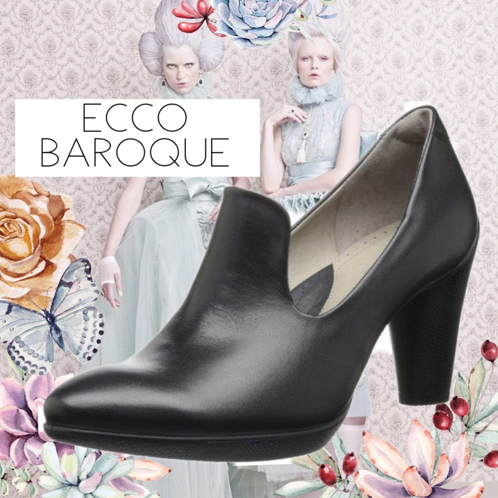 Ecco Structured 75 Baroque Heel Size 38